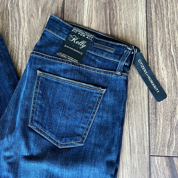 Citizens Of Humanity Kelly Bootcut low rise Jeans Premium Denim - Picture 3 of 8